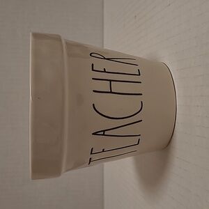 Rae Dunn Teacher Herb / Flower Pot